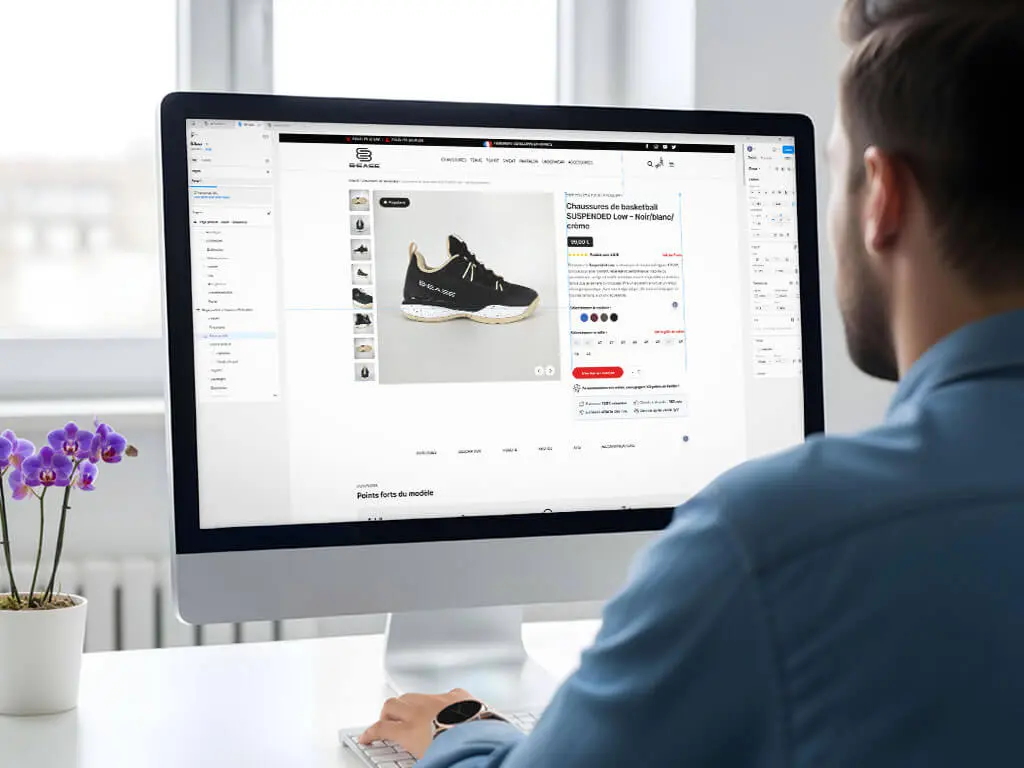 B.Ease, site créé par Clément Larchevêque